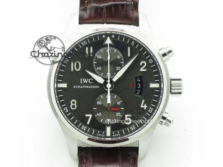 MIROTIME 0226 Pilot Mark XX IW328203 ZF 1:1 Best Edition Blue Dial on Dark Blue Leather Strap A Snug 7024